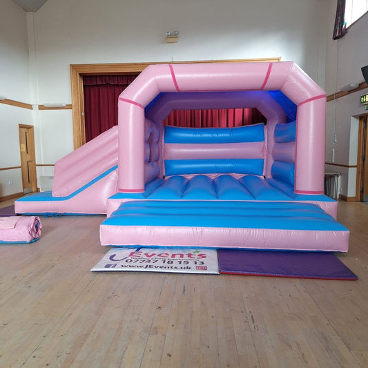 Pastel Pink & Pastel Blue Bounce 'n' Slide Plain
