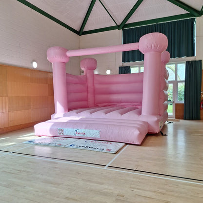 Pastel Pink Bouncy Castle