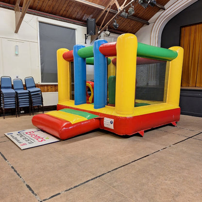 Multicoloured Activity Bouncy Castle Plain