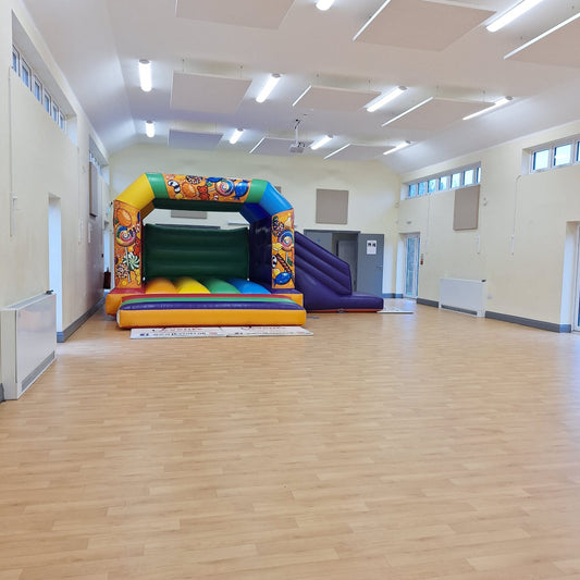 Multicoloured Bounce 'n' Slide Sweets / Candy Themed