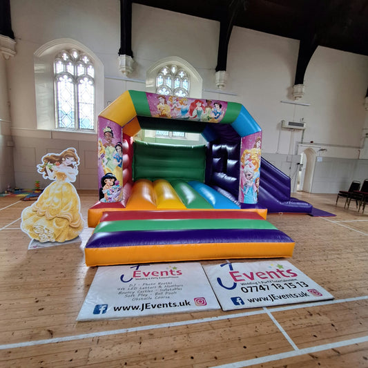 Multicoloured Rainbow Bounce 'n' Slide Princess 2