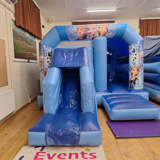 Blue Bounce 'n' Slide Frozen 2 Themed