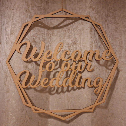 Wooden Hanging Sign