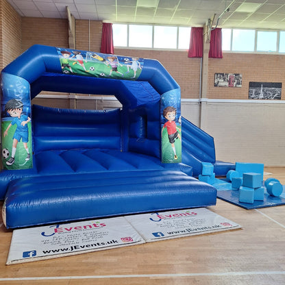 Blue Bounce 'n' Slide Football 3