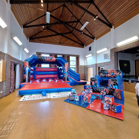 Spidey Themed Soft Play Shapes
