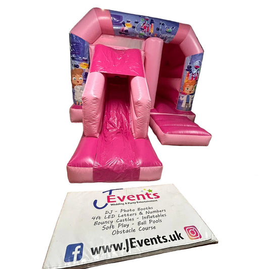 Science / Lab Bounce n Slide Pastel Pink