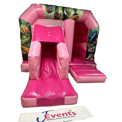 Reptiles Bounce n Slide Pastel Pink