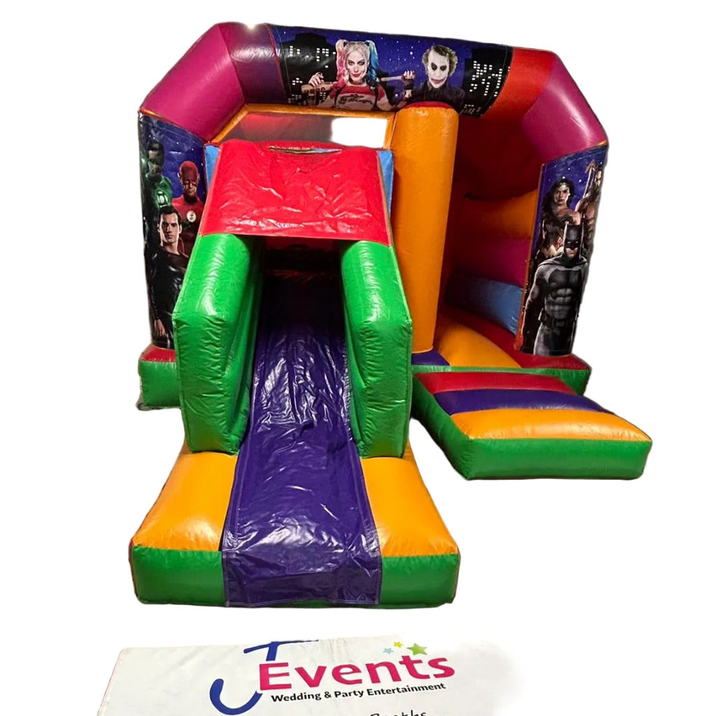 Superhero Bounce 'n' Slide Multicoloured DC