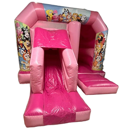 Bluey Pastel Pink Bounce 'n' Slide