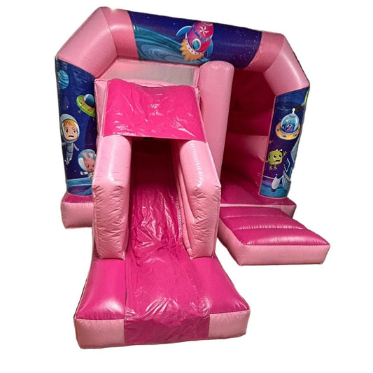 Pastel Pink Space 2 Bounce 'n' Slide