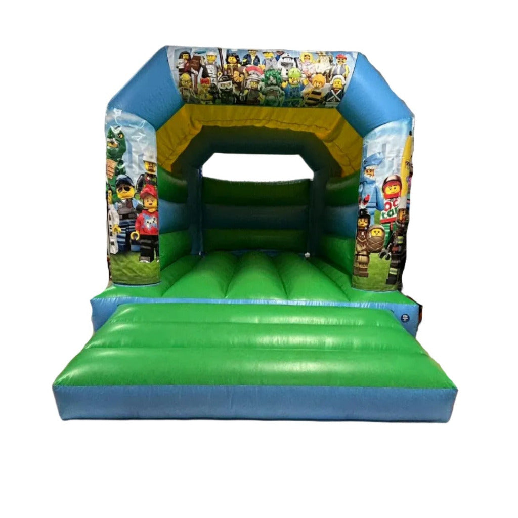 Lego Bouncy Castle Blue & Green