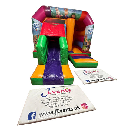 Multicoloured Bounce 'n' Slide Peter Rabbit Themed