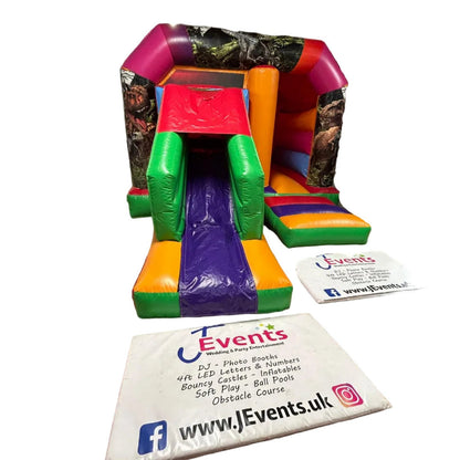 Multicoloured Bounce 'n' Slide Dinosaur 2 Themed