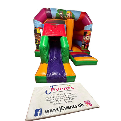 Fireman Bounce 'n' Slide Multicoloured
