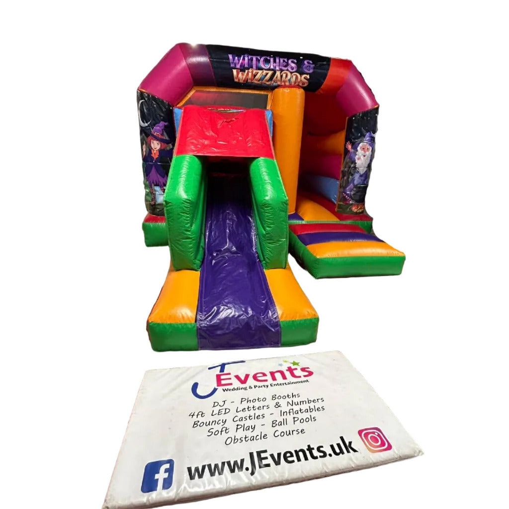 Multicoloured Bounce 'n' Slide Witches & Wizards Themed