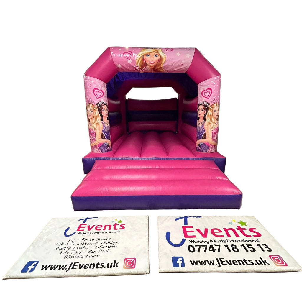 Barbie 2 Bouncy Castle Pink & Purple