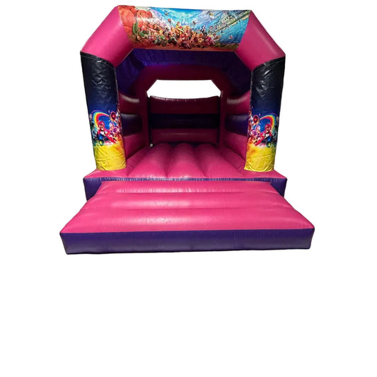 Super Mario Kart Bouncy Castle Pink & Purple