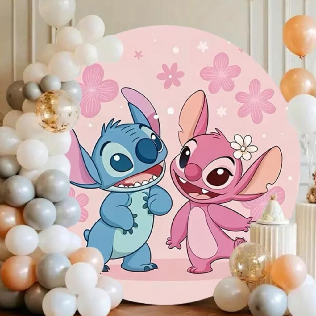 6ft Round Stitch & Angel Backdrop Hoop