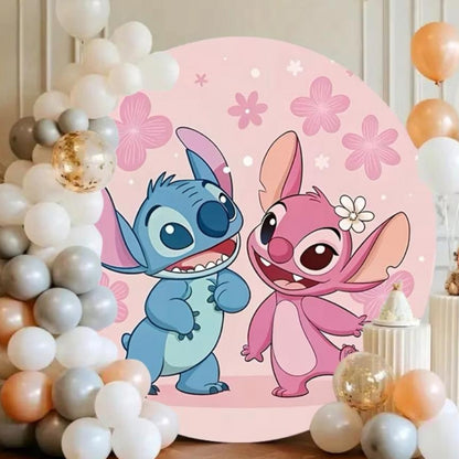 6ft Round Stitch & Angel Backdrop Hoop