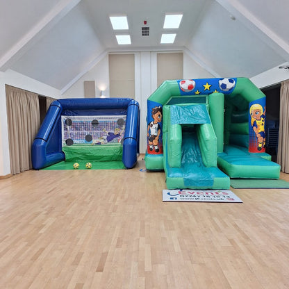 Football Bounce n Slide Green
