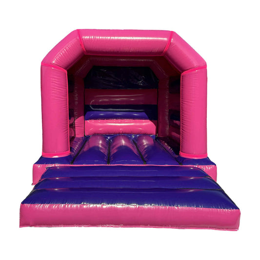 Pink & Purple Bouncy Castle Plain