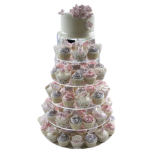 Load image into Gallery viewer, Acrylic Six Tier Cupcake Stand
