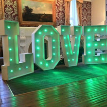 Load image into Gallery viewer, 4ft LED LOVE Letters
