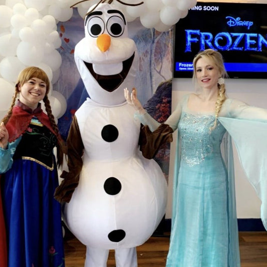 Happy Snowman Character Appearance