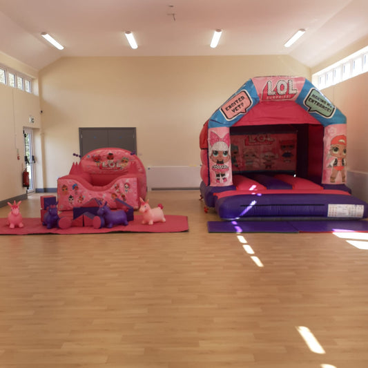 Doll Themed Bouncy Castle, Ball Pool & Soft Play Package