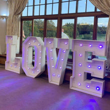 Load image into Gallery viewer, 4ft LED LOVE Letters
