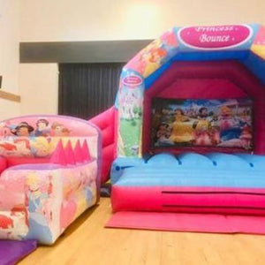 Princess Bounce 'n' Slide & Princess Ball Pool Package