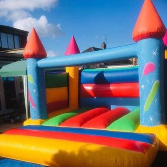 Multicoloured Bouncy Castle