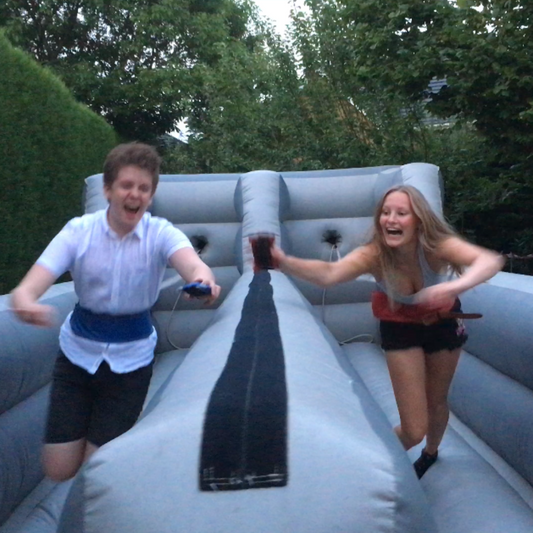 Bungee Run Inflatable Duel Lane