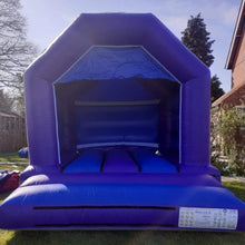 Load image into Gallery viewer, Bouncy Castle Plain Blue &amp; Purple
