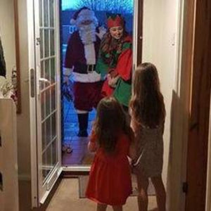 Knock Knock. Who’s There? Christmas Edition Santa & An Elf (Home Visit)