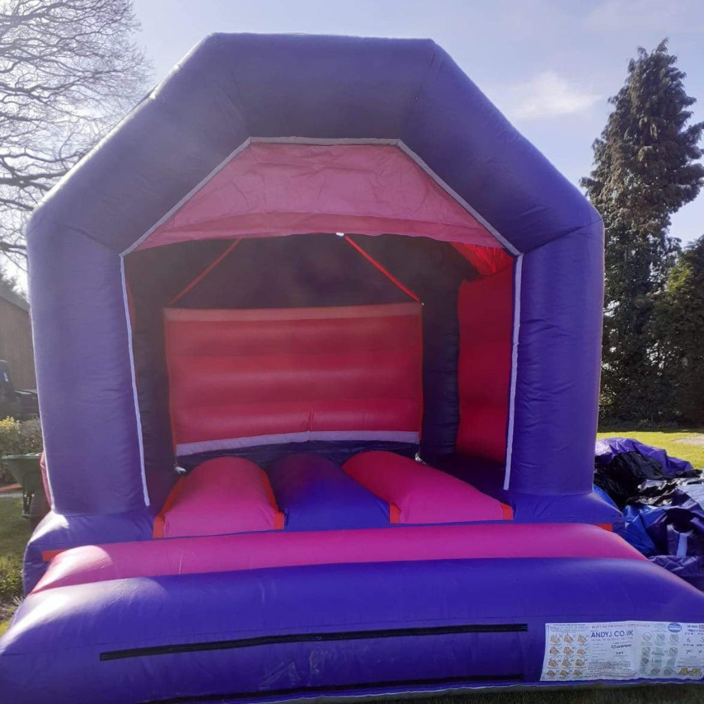 Bouncy Castle Plain Purple & Pink