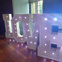 Load image into Gallery viewer, 4ft LED LOVE Letters
