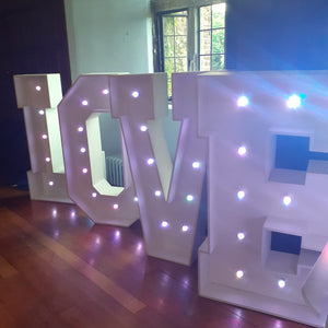 4ft LED LOVE Letters