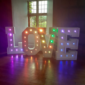 4ft LED LOVE Letters