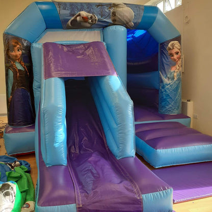 Blue & Purple Bounce 'n' Slide Frozen Themed