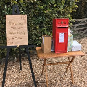 Classic Red Post Box (Cast Iron)