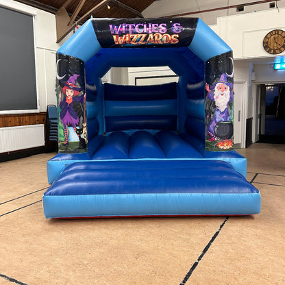 Witches & Wizards Bouncy Castle Pink & Purple