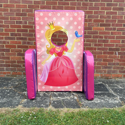 Princess ‘Face in Hole’  Peek a Boo Pink & Purple