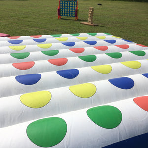 4x Sumo Suits & Giant Twister Inflatable Game, Battle It Out Package