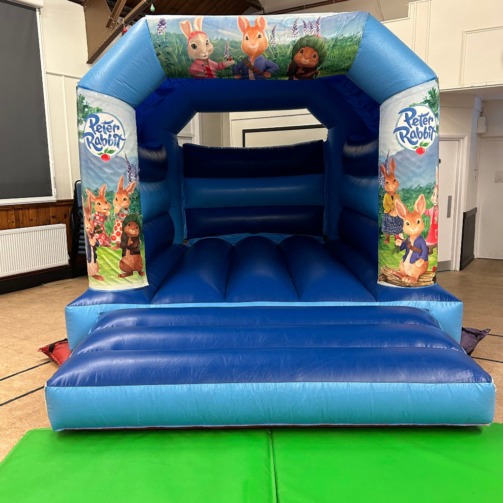 Peter Rabbit Bouncy Castle Blue & Blue