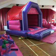 Load image into Gallery viewer, Bouncy Castle Plain Purple &amp; Pink
