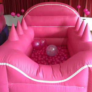 Pink Inflatable Ball Pool Air Juggler