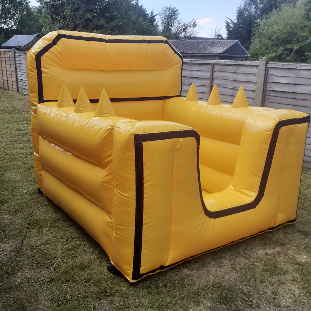 Yellow Inflatable Ball Pool Air Juggler