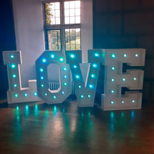 Load image into Gallery viewer, 4ft LED LOVE Letters
