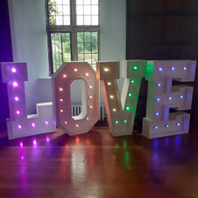 Load image into Gallery viewer, 4ft LED LOVE Letters
